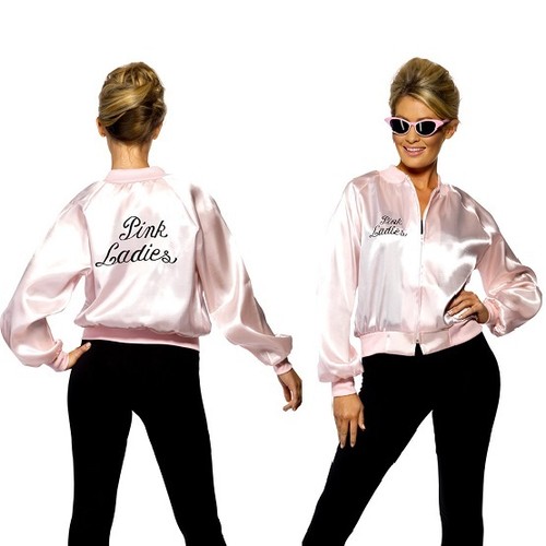 Ladies licensed grease - grease, pink