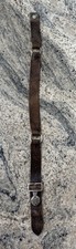 Vintage Boy Scout Leather belt, 1960s/70s, Bukta make metal buckle