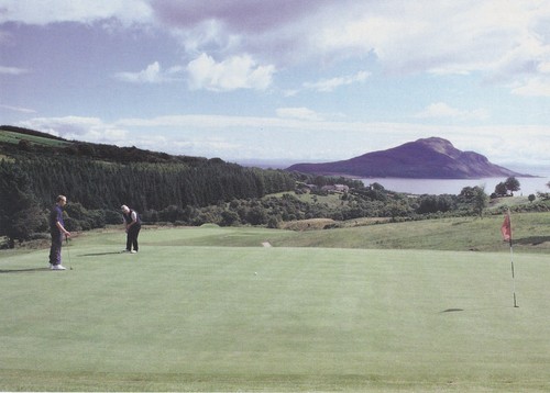 Lamlash golf club isle - club, of