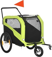 PawHut 2 in 1 Dog Bike Trailer