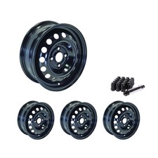 4x100 Set of 4 14" Rims Black