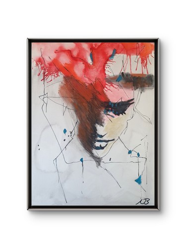 Original acrylic painting - acrylic,