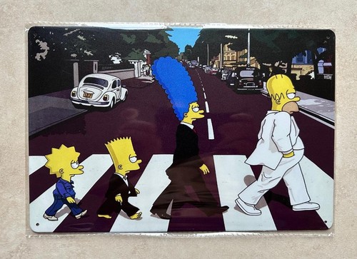 Abbey road the - road, simpsons