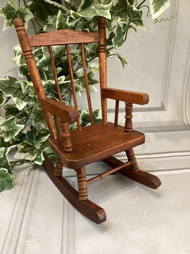One vintage large wooden - one,