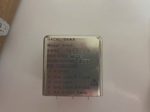 Racal dana 9465 oven - racal,
