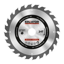 Circular saw blade rip cut carbide tipped 210mm 24 teeth, 30/25.4/20/16mm bore