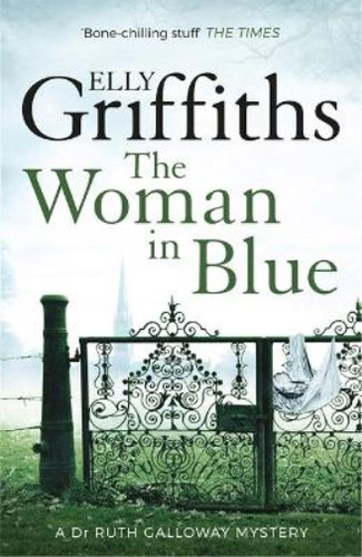The woman blue - in,