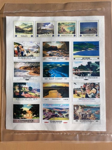 Railway poster signs for - , g