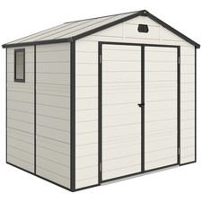 Outsunny 6ft garden shed - x,