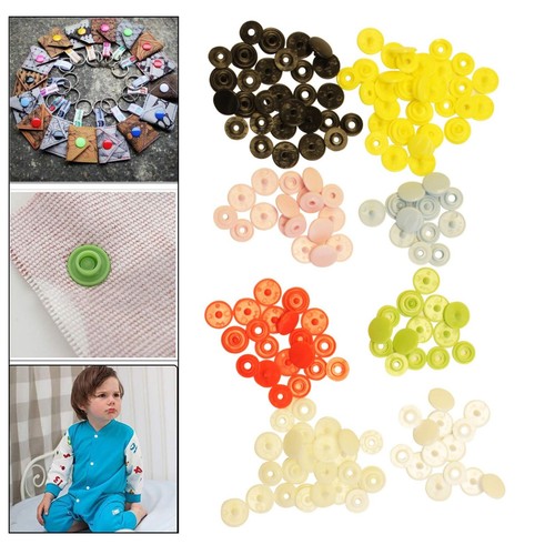 Plastic snap buttons - plastic,