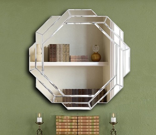 Large 60x60 round silver - silver, dual