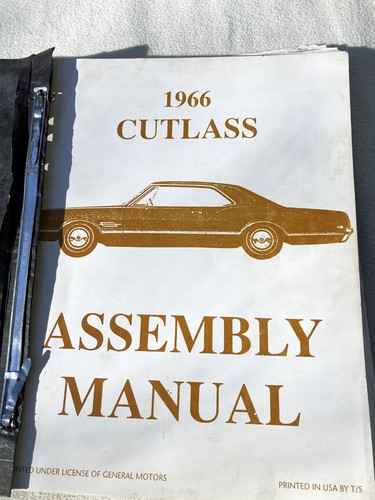 1966 cutlass assembly manual - 1966,
