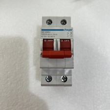 Hager SB299U 100A Double Pole Main Switch Isolator