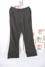Ladies straight leg casual formal 100% lama wool lambs wool trousers Banana UK6