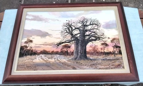 Errol norbury framed landscape - norbury,