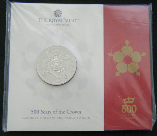 2026 500 years the crown - 500, of