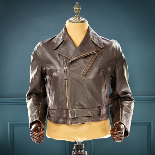 Vintage 1950s dutch horsehide - dutch,