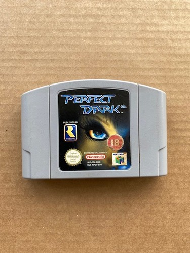 N64 perfect dark game tested - n64,
