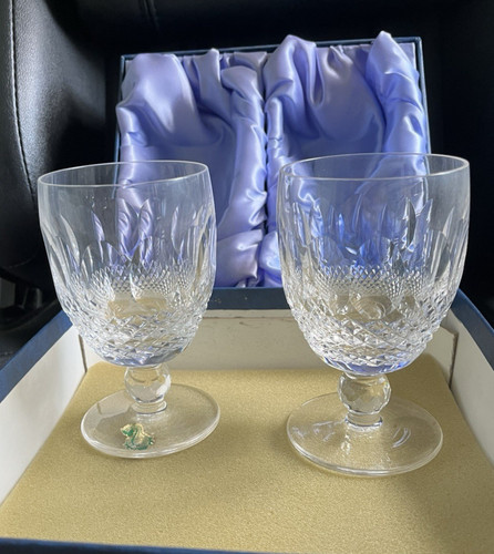 Pair waterford crystal - of,