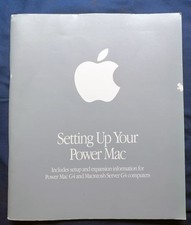 Apple-Setting UP Your Power Mac G4 Manual-Original