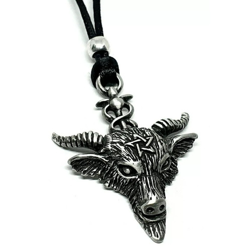 Baphomet pendant pentagram - baphomet,