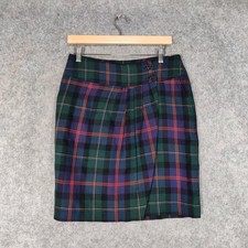 Moloh Skirt Size UK 10 Green