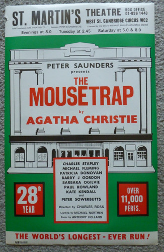 The mousetrap 28th year - mousetrap,