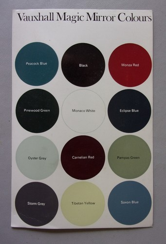 Vauxhall magic mirror - magic, colours