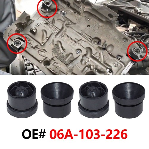 4pcs engine upper cover for - upper, vw
