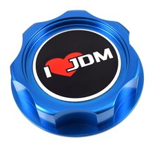 New Blue I Love JDM Billet Oil Cap For Nissan Infiniti Nismo GTR 350z 370z 240SX