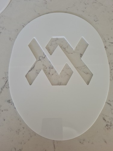 Volkl tennis racquet - racquet, stencil