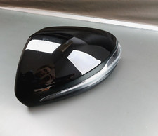 Original Mercedes W213 E-class exterior mirror cap plain black with indicator left