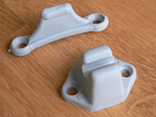 Grey door retainer - door, catch