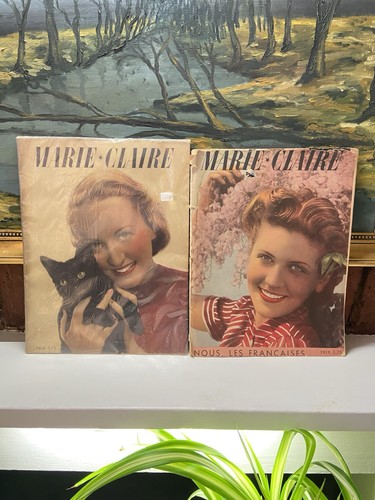 Vintage marie claire magazine - vintage,