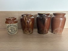 Stone Jars Jugs Vintage Cream Aplin Creameries Hailwoods