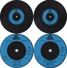 Mickey Jupp Nature's Radio/Down At The Doctor's 7" 45 Arista UK 1977 VG+ Vinyl