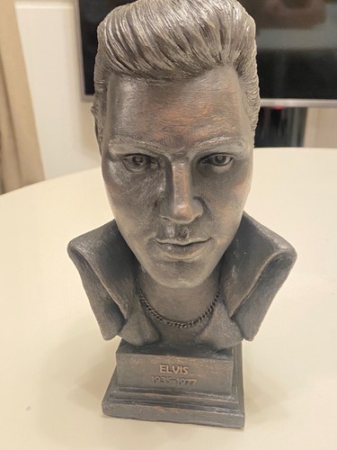 Rare elvis bronze bust - rare:,