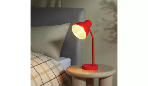 Argos home desk lamp red - lamp,