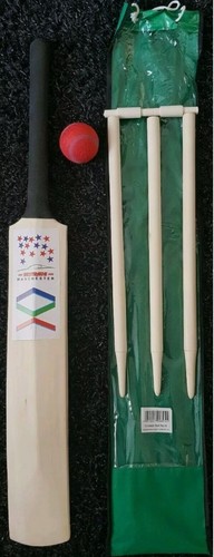 Kids childrens wooden cricket - kids,