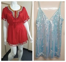 Micro Short Mini Dress Blue