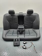 GENUINE BMW 3 SERIES F30 F80 MSPORT REAR LEATHER HEATED SEATS SET BLACK