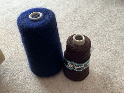 Mohair wool cone - mohair, on