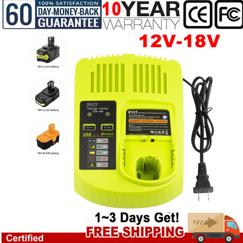 Fast charger for ryobi p117 - fast,