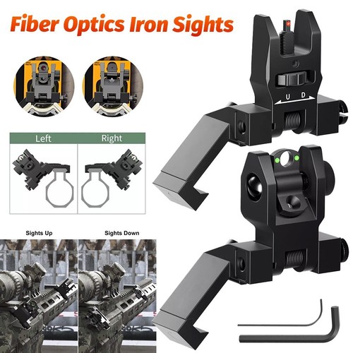 Tactical fiber optics iron - optics,