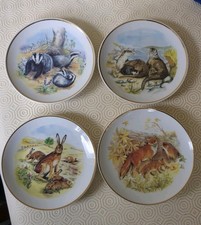 Set Of 4 Wildlife Of Britain