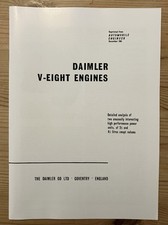 Daimler V8 Engines Reprint