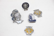 F x 5 Vintage Car Badges Inc AA, TR3, RAB  Etc