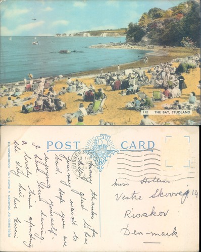 The bay studland beach - bay, scene