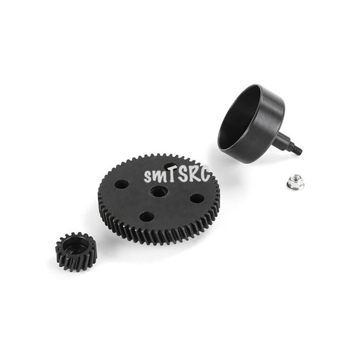 57t 17t metal spur gear - metal, set