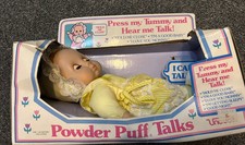 Vtg powder puff - uneeda, "